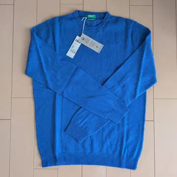 United Colors of Benetton M 크루넥 스웨터 파랑