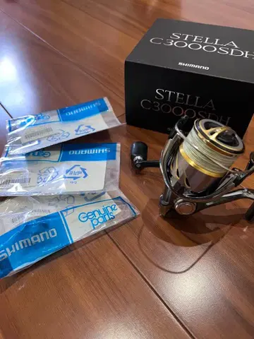 SHIMANO 스피닝 릴 14STELLA C3000SDH 기어 포함