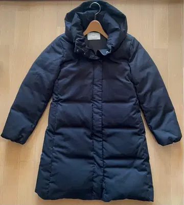 이네드 롱다운 블랙 7호