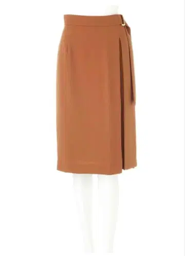 [새상품급] 플리츠 콤비 셋업 스커트 베이지 36