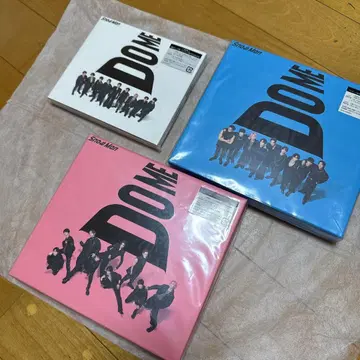 SnowMan IDOME 앨범 3형태