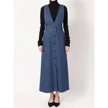 프론트 버튼 점퍼 스커트 라그나문 LAGUNAMOON