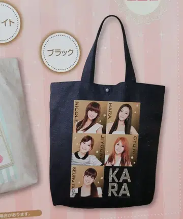 KARA 토트백 블랙 규리 승연 하라 니콜 지영