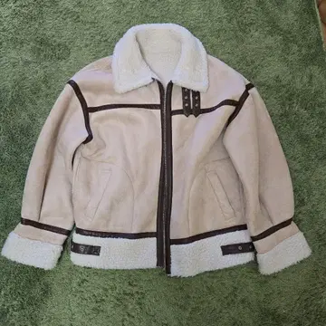 INGNI 보아 무스탕 리버서블 플라이트 자켓