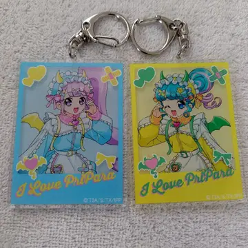 프리파라 하트 데비데비 파티 피노 피논 아크릴 키링