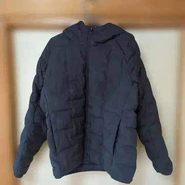 퍼프 테크 후드티 블랙 L 사이즈