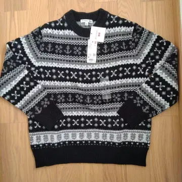 유니클로 x JWWANDERSON 수플레얀 페어아일 스웨터