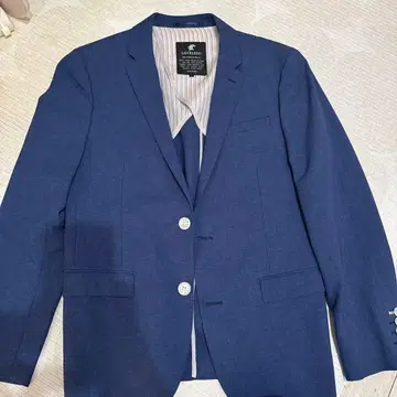 LOVELESS 네이비 테일러드 자켓