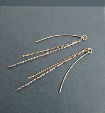 agete k10 실버 아메리칸 귀걸이 참