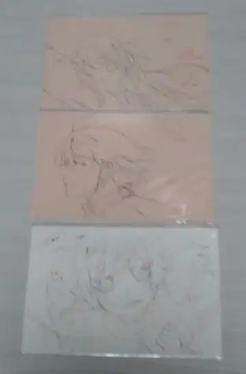 샤프트 50주년 기념전 모노가타리 시리즈 엽서 3장 세트 샤프트전