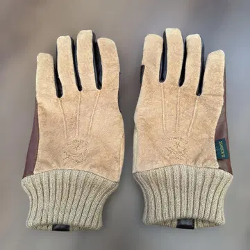 일비종떼 스웨이드 가죽 장갑 브라운