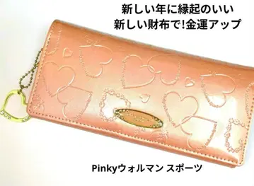 핑키 월먼 스포츠 장지갑. 히메 스타일 고급
