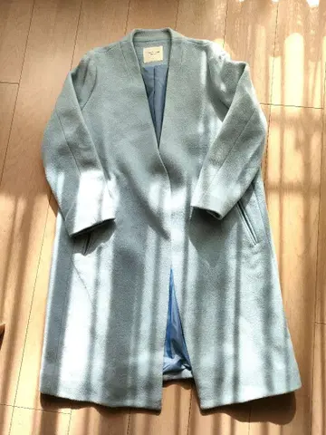 FREAK'S STORE 라이트 블루 롱 코트