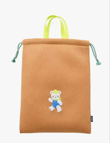 파밀리아 복조리 메쉬 복조리 백 베이지