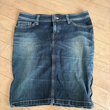 Something Venus Jean 데님 타이트 스커트