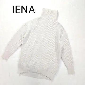 IENA 이에나 즈 풀오버 니트 터틀넥 아이보리 프리
