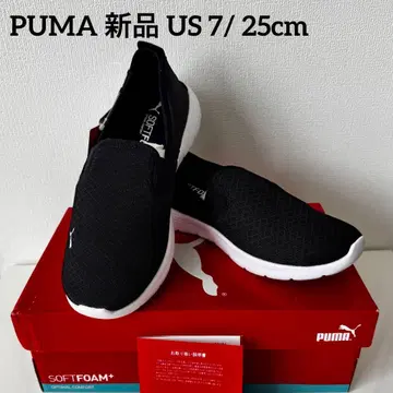 새상품 PUMA SOFTFOAM+ 블랙 US7 25cm