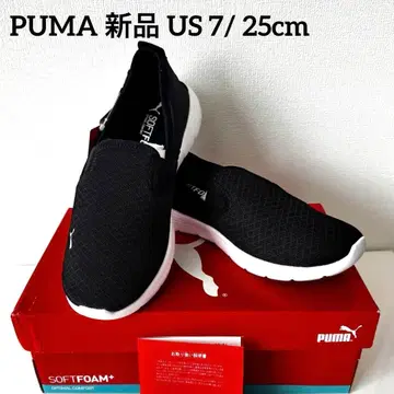새상품 PUMA SOFTFOAM+ 블랙 US7 25cm