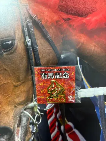 아리마 기념 2025년 제70회 아리마 기념 핀 배지