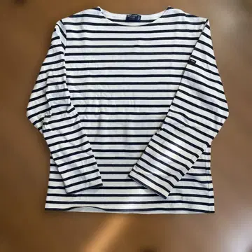 SAINTJAMES 스트라이프 긴팔 티셔츠 프랑스제 L 사이즈