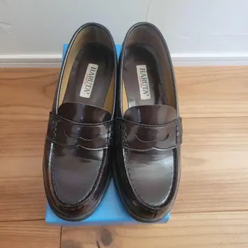 HARUTA 4505 다크 브라운 로퍼 24.5cm