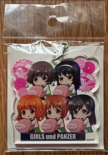 걸즈 앤 판처 키링 걸판 니시즈미 미호 타케베 사오리 이스즈 하나