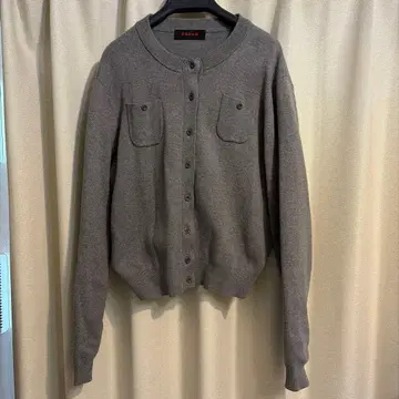 CABA N 그레이 가디건 긴팔 캐번