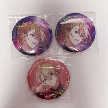 니지산지 후라 소토 INPACT 캔뱃지 2종 3개