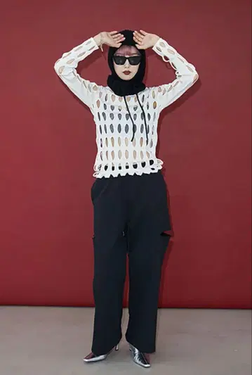 josemoon SIDE SLIT SWEAT PANTS