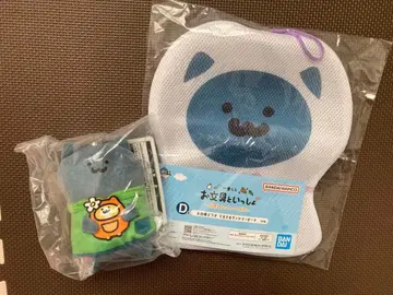 오분구토이잇쇼 제일복권 C상 봉제인형 마스코트 & D상 런드리 파우치