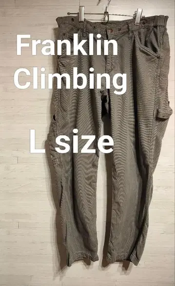 프랭클린 클라이밍 카고 팬츠 아웃도어 사이즈 8 L 상당