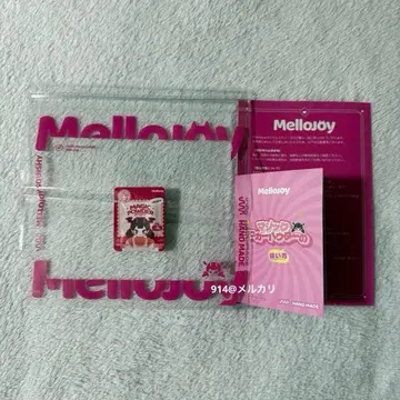 Mellojoy 매직 파우더 로고 포함 봉투 설명서 부속품 총 4종
