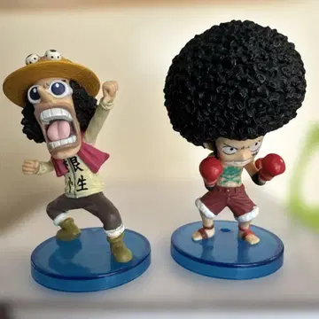 원피스 월드 컬렉션 롱 반 지 롱 그랜드 루피 & 우솝 2체 세트