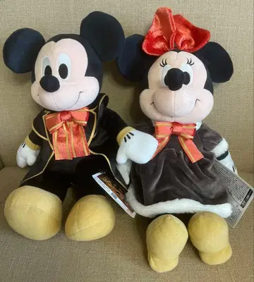 [ 새상품 택 포함 ] 미키 & 미니 포멀 봉제 인형 세트