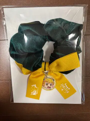 귀멸의 칼날 크리스마스 리본 포함 스크런치 아가츠마 젠이츠