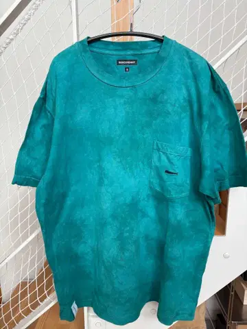 DESCENDANT 터콰이즈 T셔츠 사이즈 3