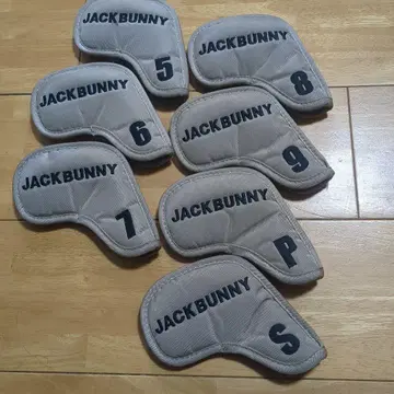 JACKBUNNY 아이언용 골프헤드커버 7개 세트