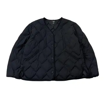 UNIQLO 울트라 라이트 다운 릴랙스 자켓 블랙