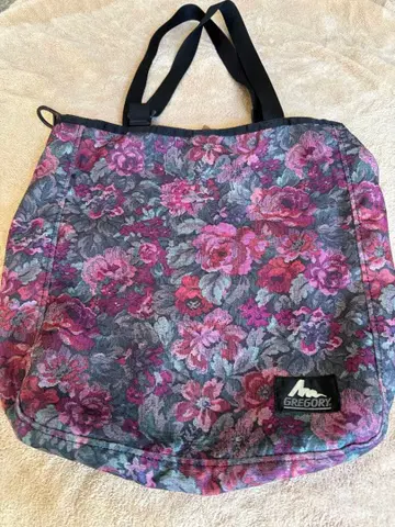 구 택 그레고리 토트백 꽃무늬 플로럴 태피스트리