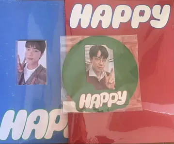 HAPPY 로고 CD 케이스 2세트