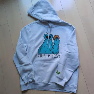 H&M [ XL ] 세서미 스트릿 쿠키 몬스터 후드티