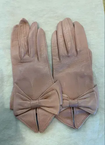 FOXEY 장갑 가죽 클래식 핑크 5