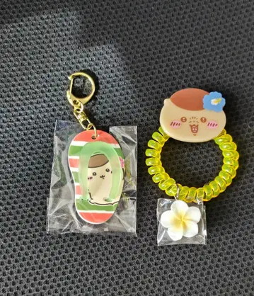 치이카와 (먼작귀) 밤만쥬 키링 머리끈