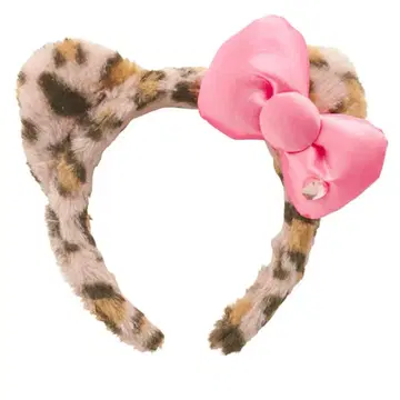 USJ 머리띠 키티 레오파드 무늬