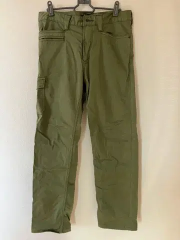 블루웨이 BLUEWAY 올리브 그린 카고 팬츠 M