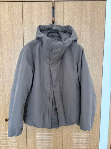 무인양품 워셔블 솜 후드 자켓