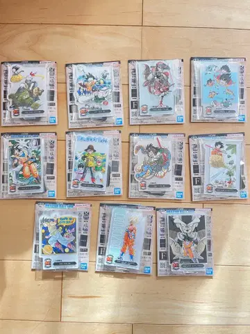 제일복권 드래곤볼 40주년 F상 아크릴 11종 세트 낱개 판매 가능