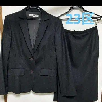 다크 그레이 스커트 수트 23호