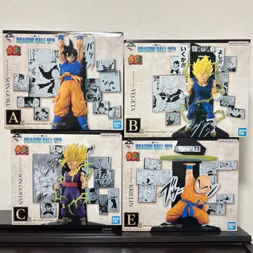 제일복권 드래곤볼 40주년 A상 B상 C상 E상 피규어 세트