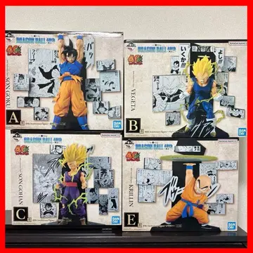 제일복권 드래곤볼 40주년 A상 B상 C상 E상 피규어 세트